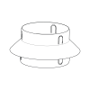 Dome Gen 2 Series Flue Lower Collar